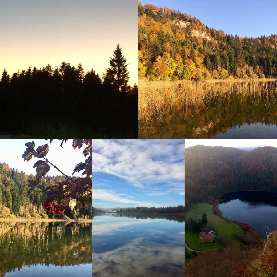 Gite Des Lacs Jumeaux Clairvaux-les-Lacs Exterior foto